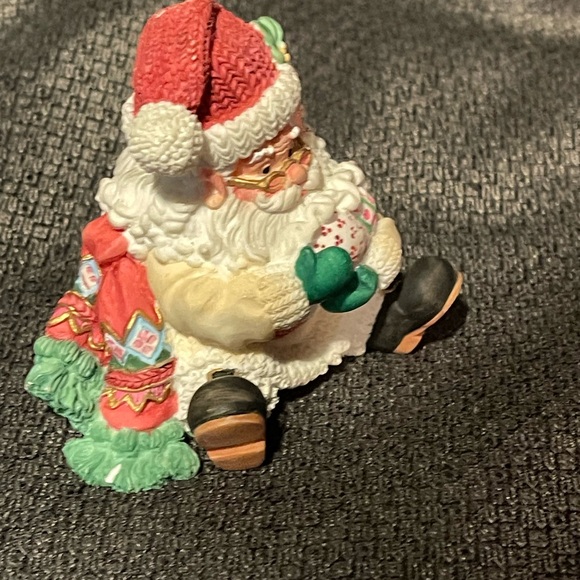 Friendship Warms The Heart" Vintage Enesco 1995 santa figurine - Picture 4 of 7